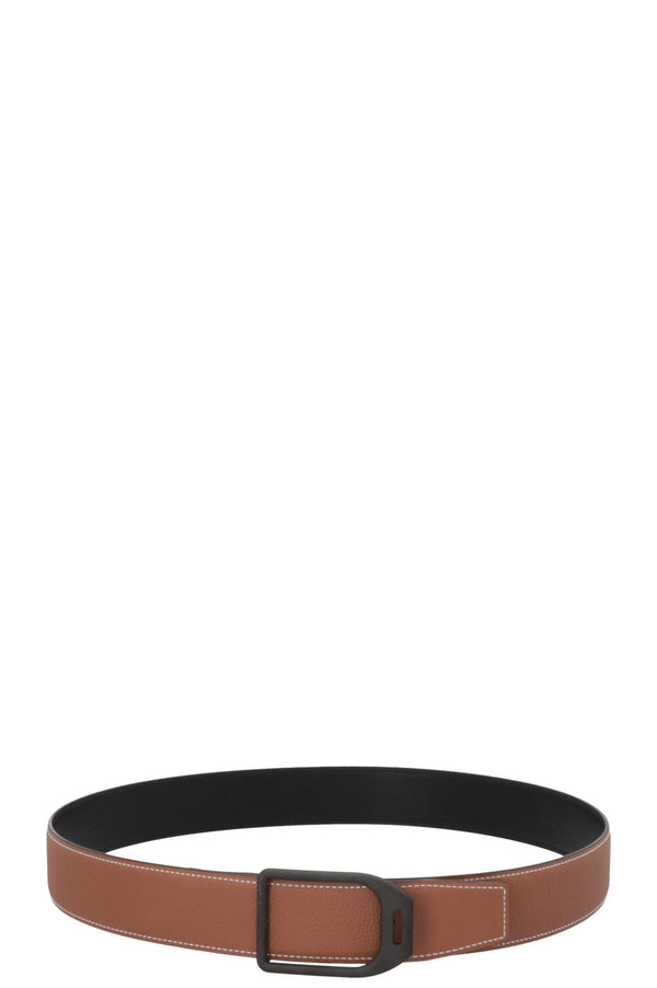 Ceinture Hermès Jockey 38 mm Epsom Gold Noir