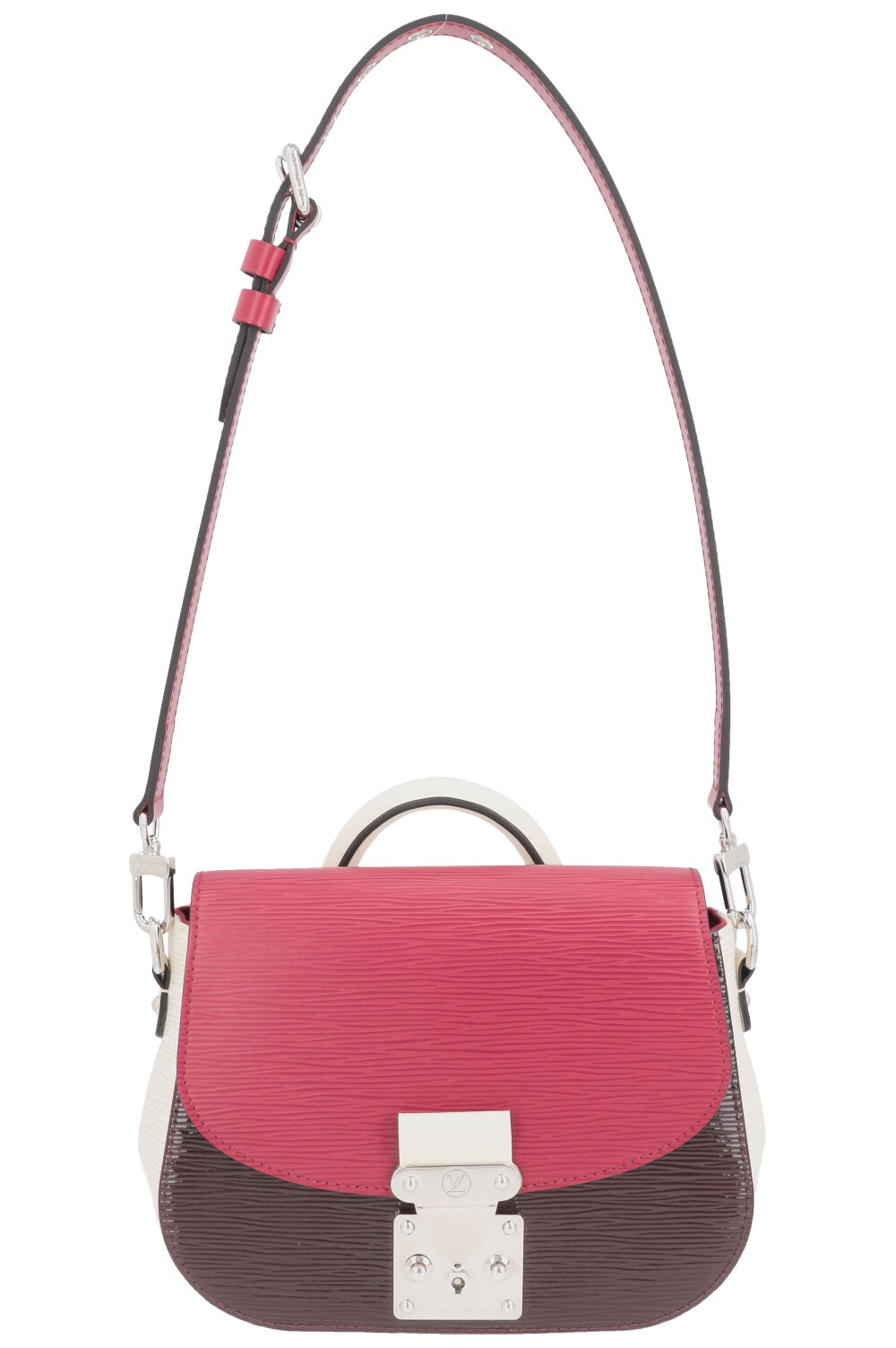 LOUIS VUITTON Eden Bag PM Epi Purple White