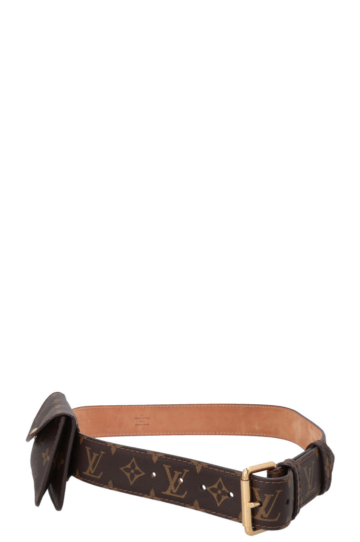 LOUIS VUITTON Pochette Belt Bag MNG Canvas