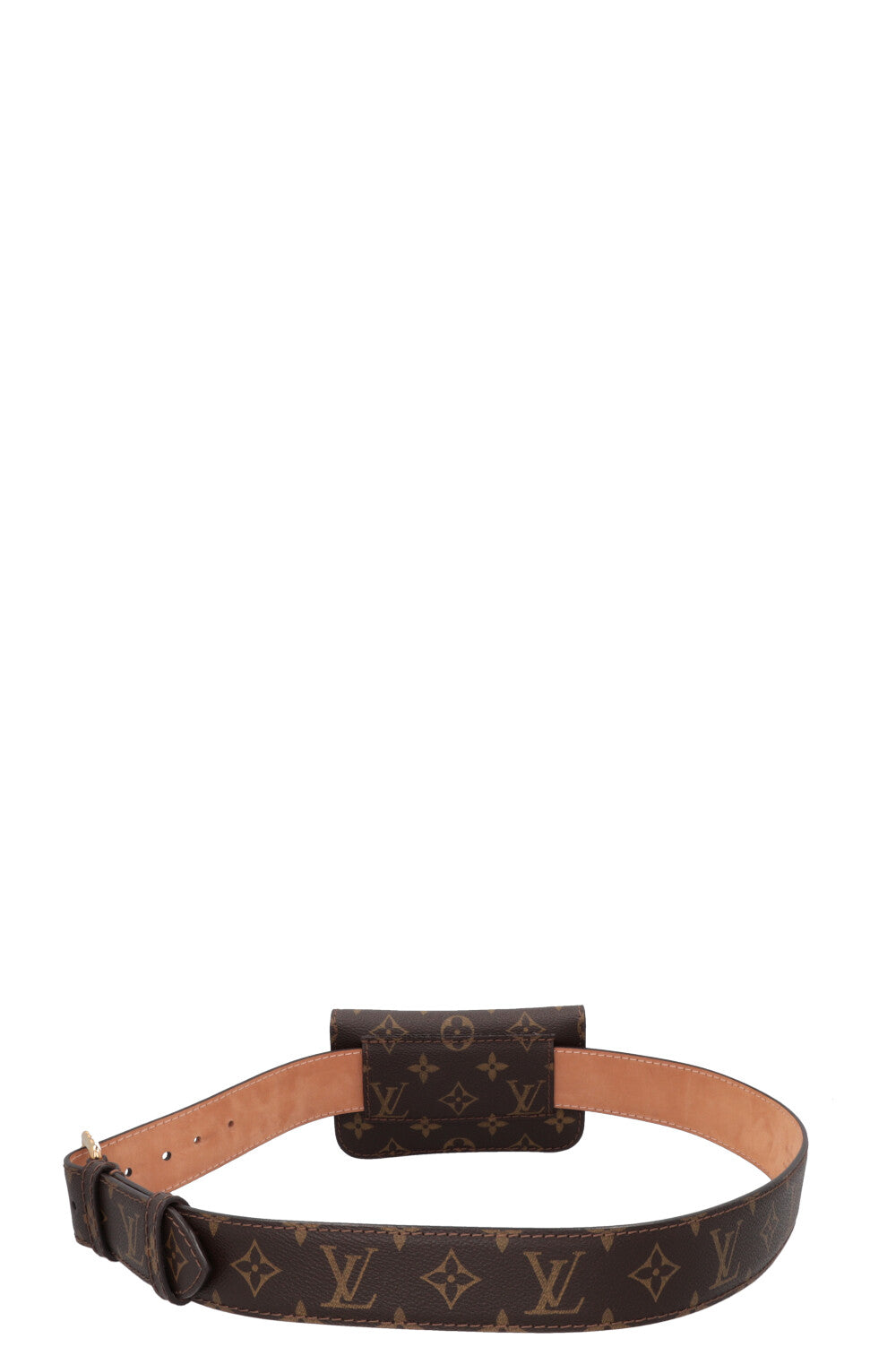 LOUIS VUITTON Pochette Belt Bag MNG Canvas