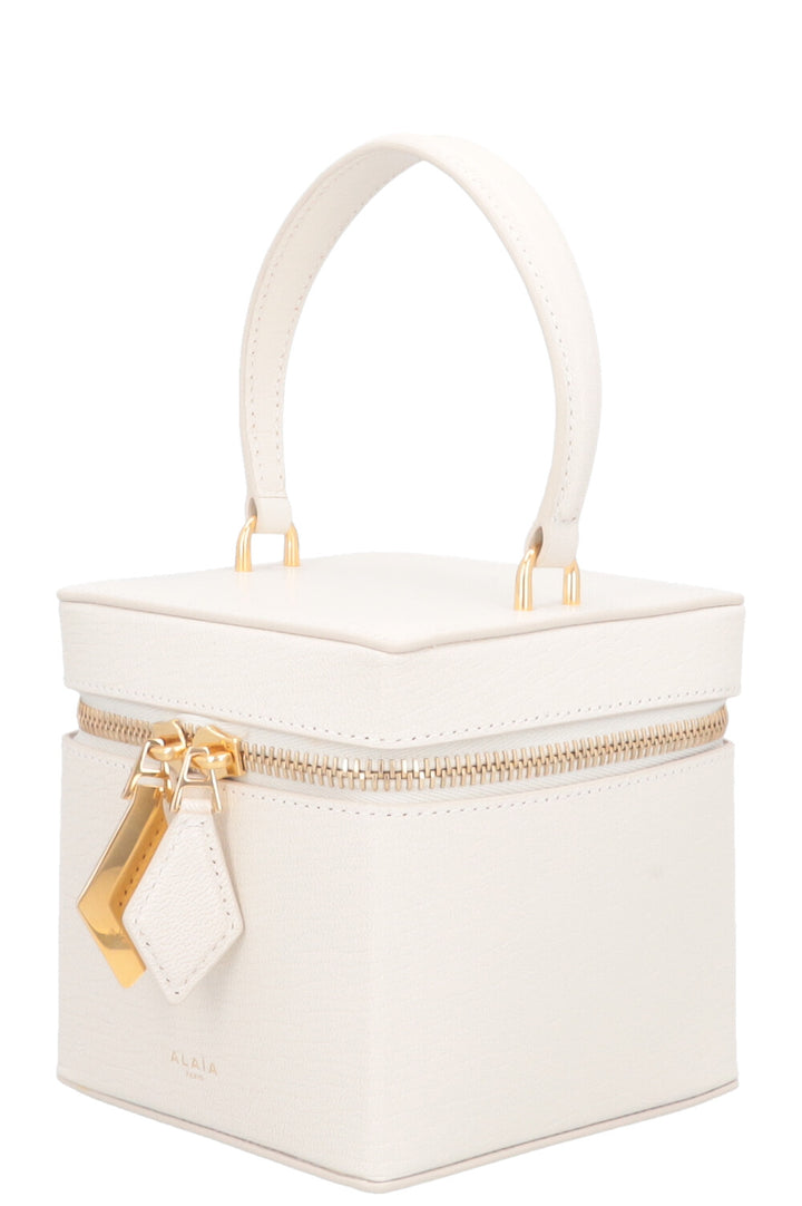 ALAÏA Cube Vanity Case White