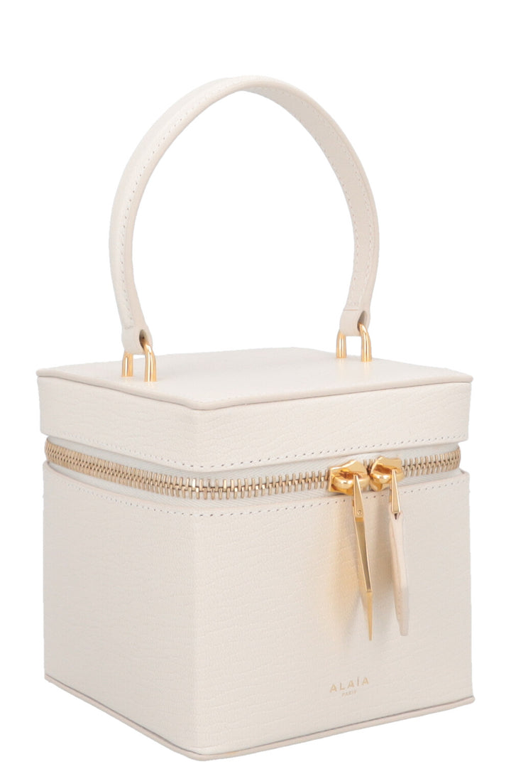 ALAÏA Cube Vanity Case White