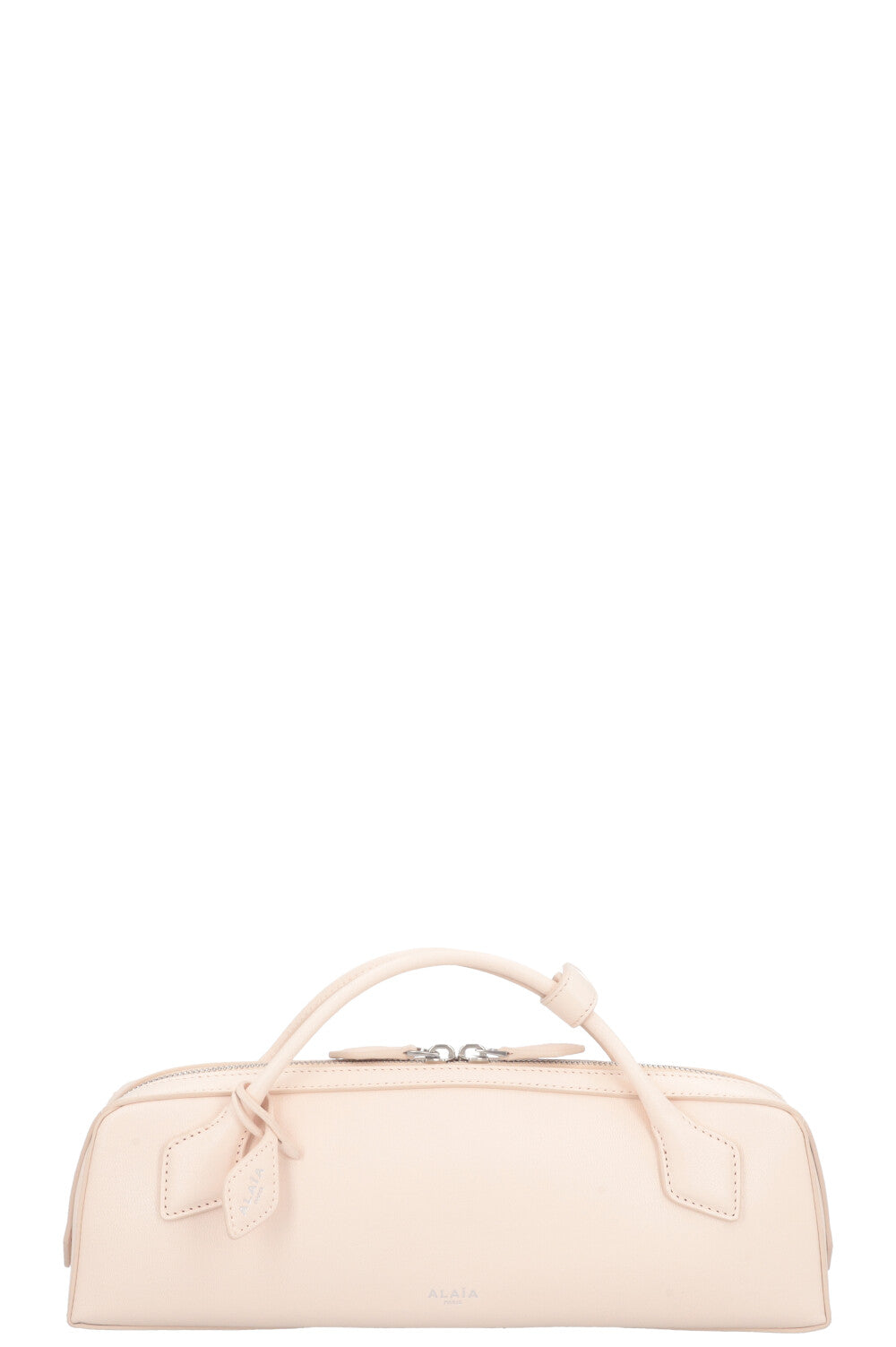 ALAÏA Le Teckel Clutch Leather Pink