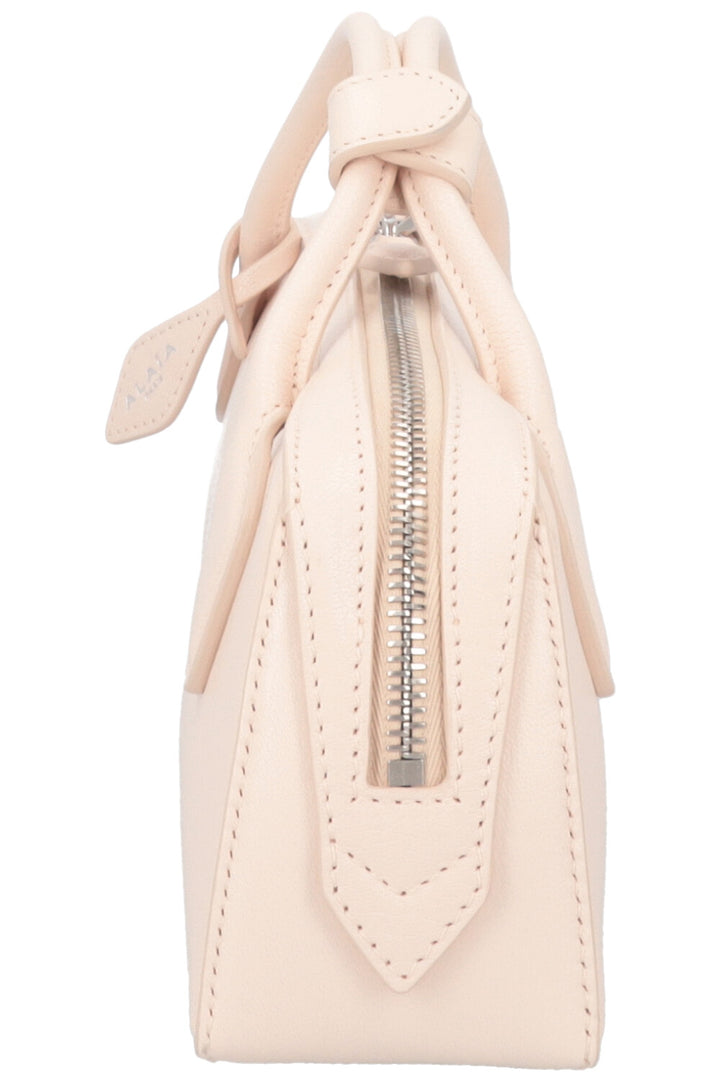 ALAÏA Le Teckel Clutch Leather Pink