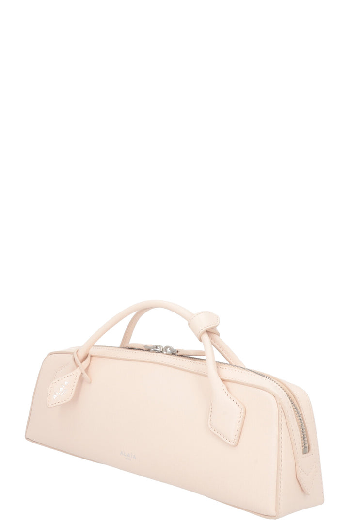 ALAÏA Le Teckel Clutch Leather Pink