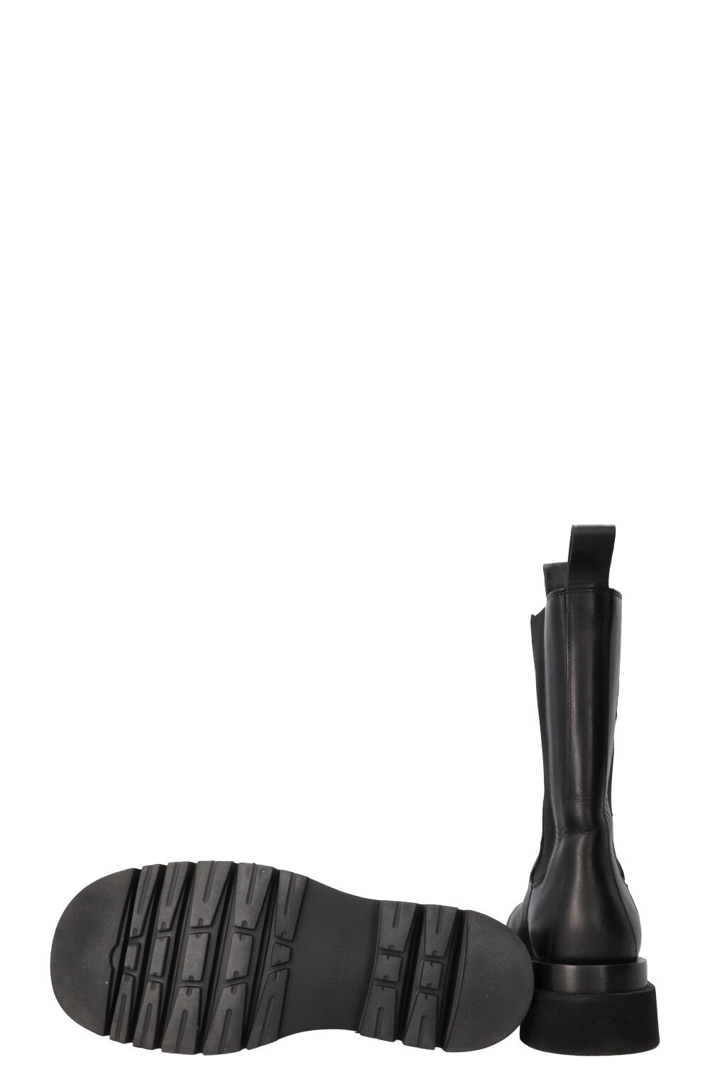 BOTTEGA VENETA Lug Chelsea Boots Black