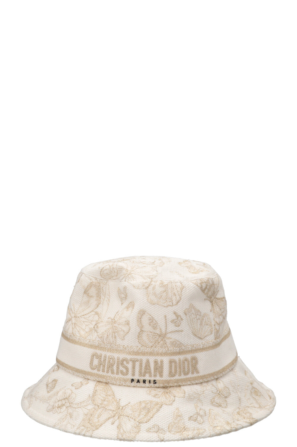 CHRISTIAN DIOR D-Bobby Bucket Hat Gold White – REAWAKE