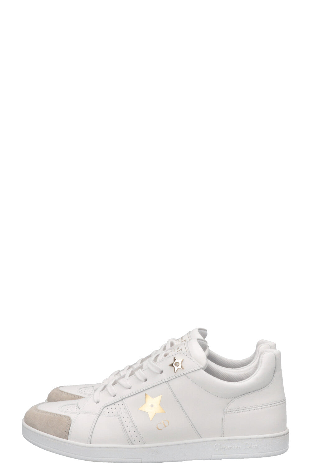 CHRISTIAN DIOR Low Top Star Sneakers White