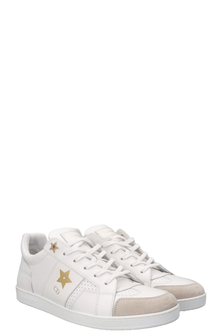 CHRISTIAN DIOR Low Top Star Sneakers White