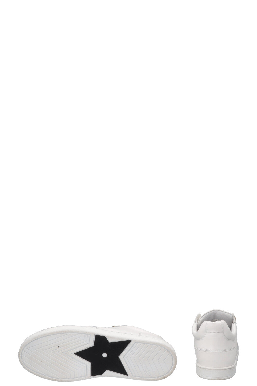 CHRISTIAN DIOR Low Top Star Sneakers White