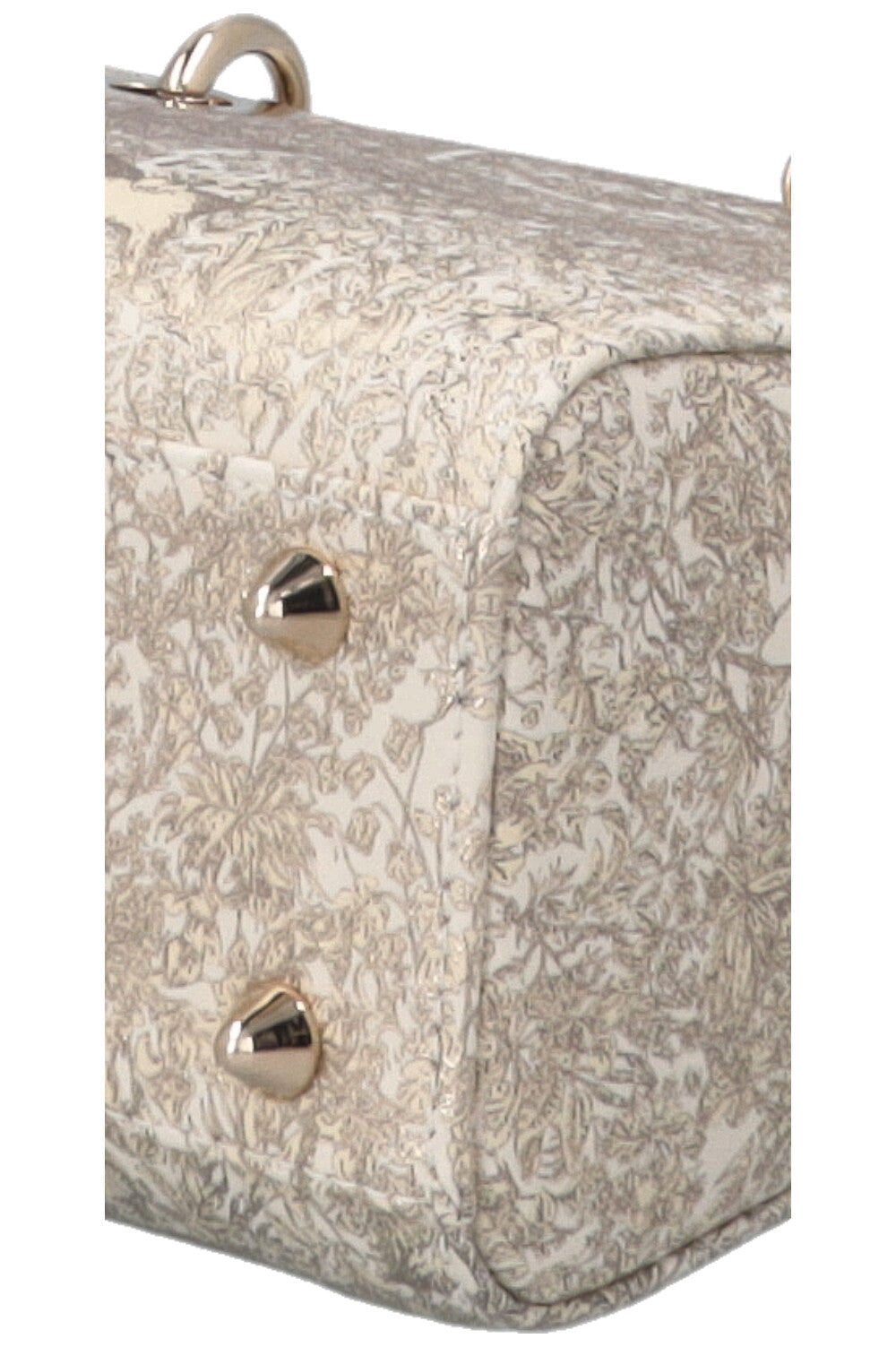 CHRISTIAN DIOR ABC Around The World Small Lady Dior White