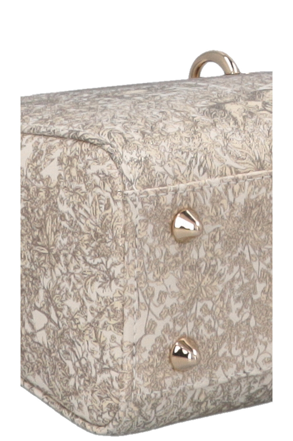 CHRISTIAN DIOR ABC Around The World Small Lady Dior White