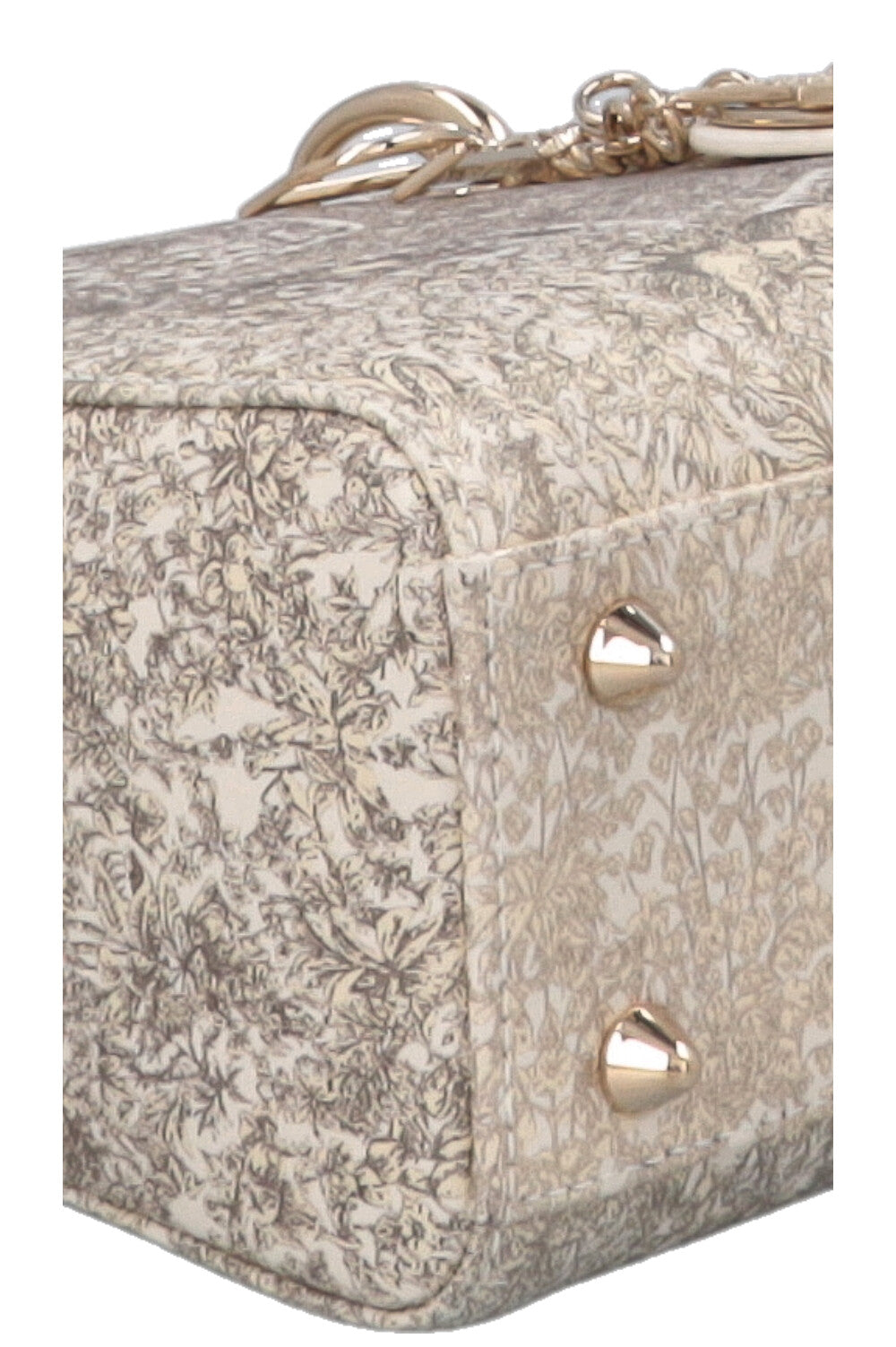 CHRISTIAN DIOR ABC Around The World Small Lady Dior White