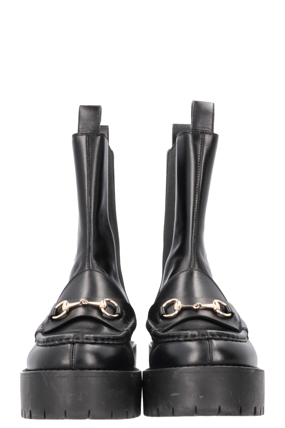 GUCCI Horsebit Chelsea Ankle Boots