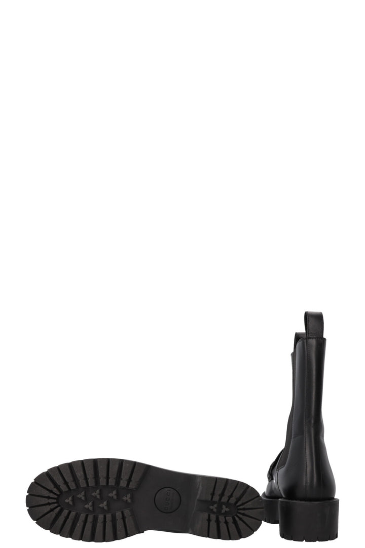 GUCCI Horsebit Chelsea Ankle Boots