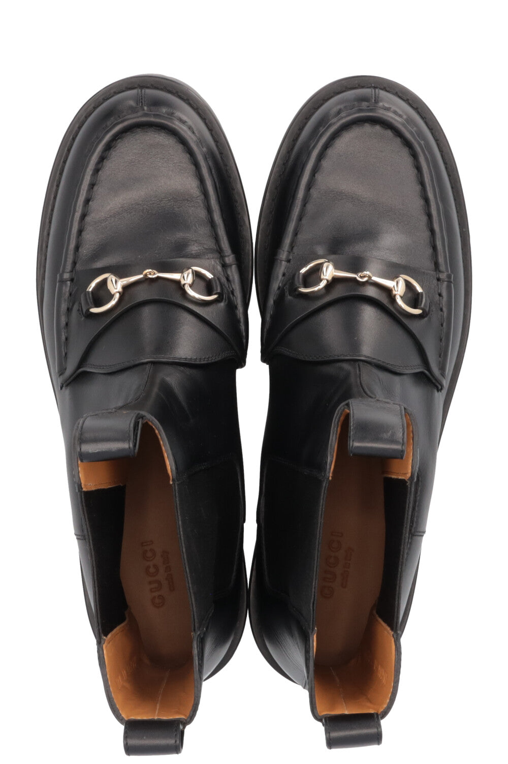 GUCCI Horsebit Chelsea Ankle Boots