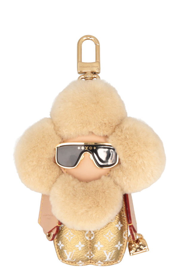 LOUIS VUITTON Vivienne Fashionista Bag Charm Gold