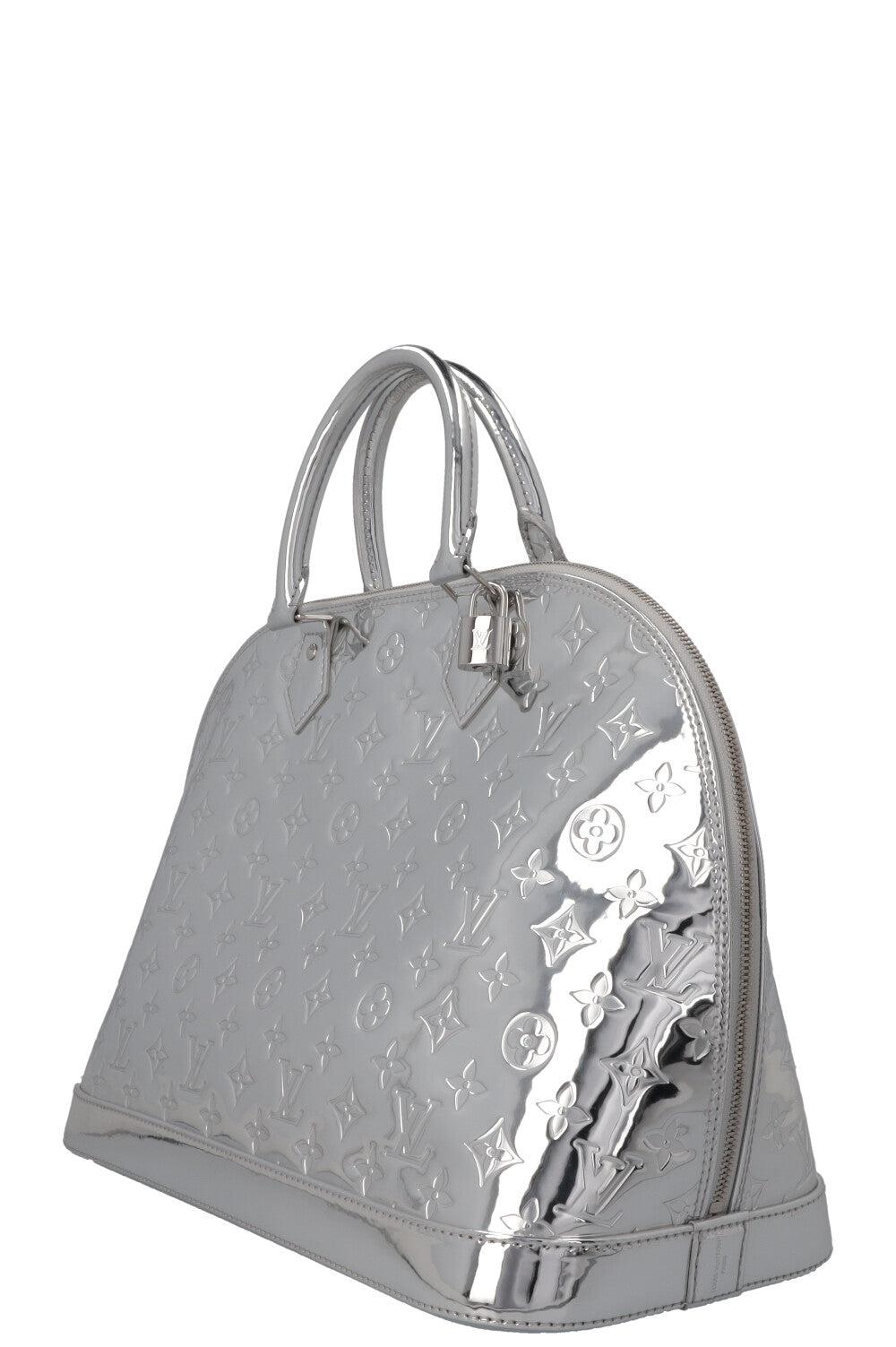 LOUIS VUITTON Alma GM Silver Other Monogram