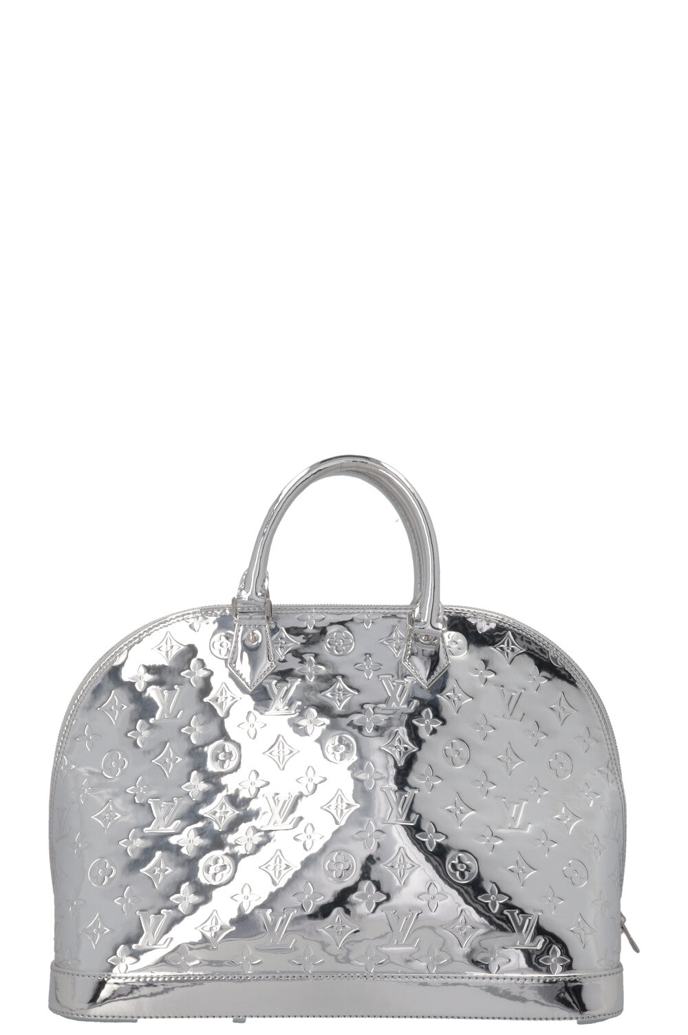 LOUIS VUITTON Alma GM Silver Other Monogram