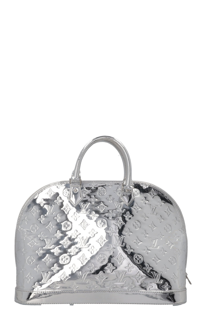 LOUIS VUITTON Alma GM Silver Other Monogram