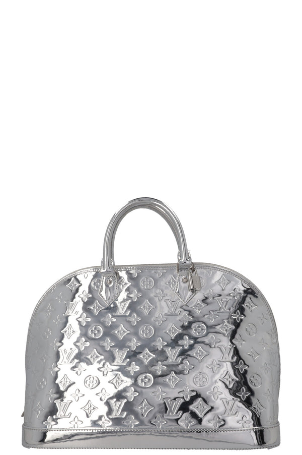 LOUIS VUITTON Alma GM Silver Other Monogram