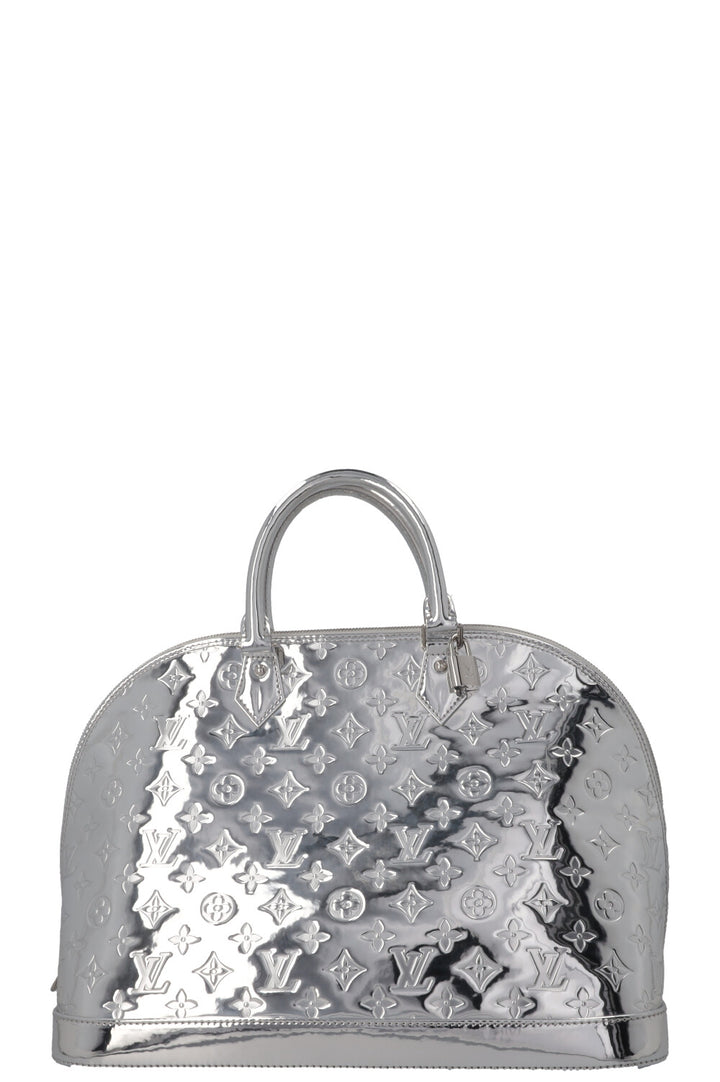 LOUIS VUITTON Alma GM Silver Other Monogram