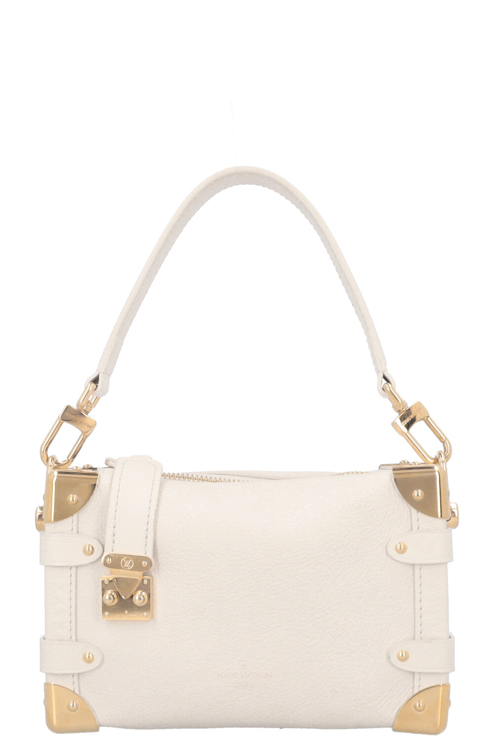 LOUIS VUITTON Soft Side Trunk PM White