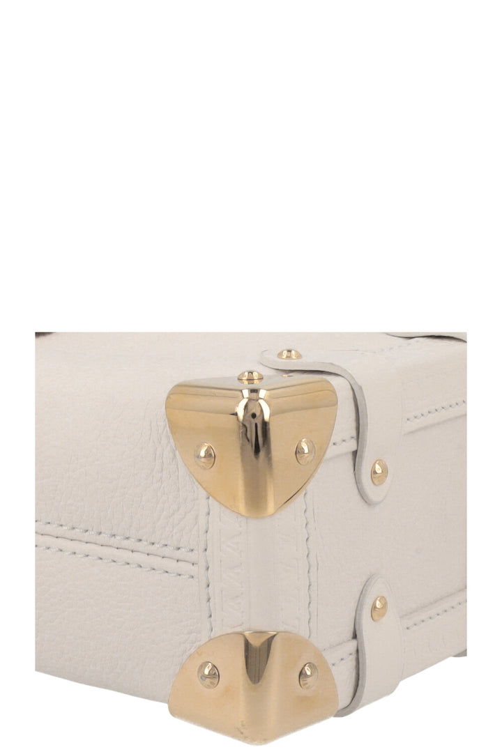 LOUIS VUITTON Soft Side Trunk PM White