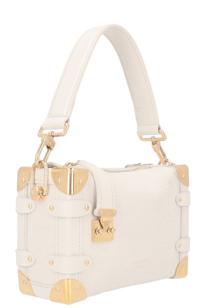 LOUIS VUITTON Soft Side Trunk PM White