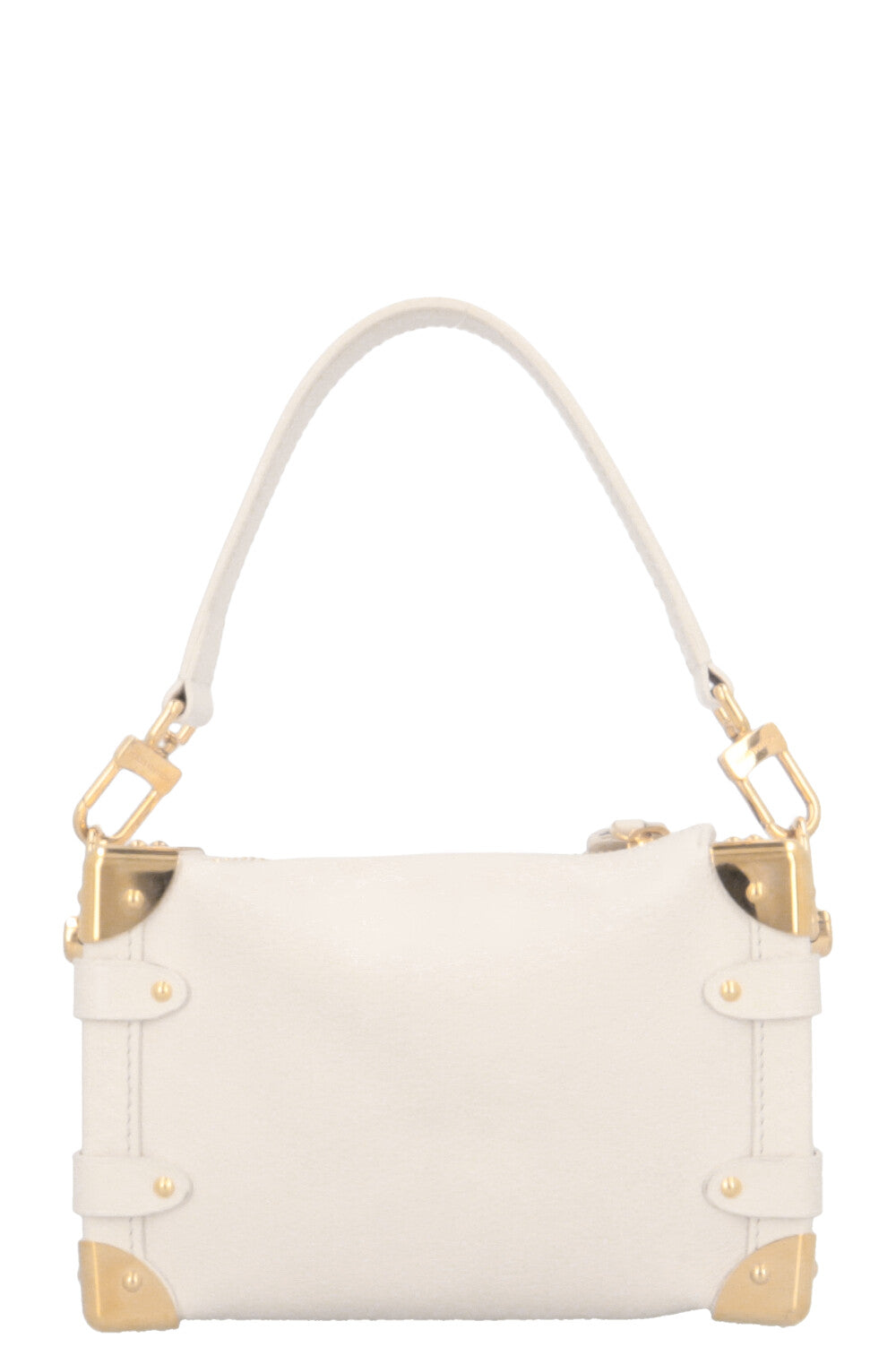 LOUIS VUITTON Soft Side Trunk PM White