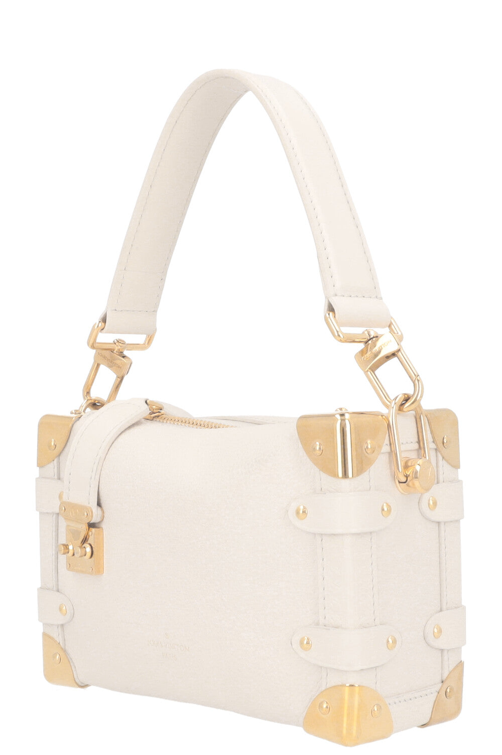 LOUIS VUITTON Soft Side Trunk PM White