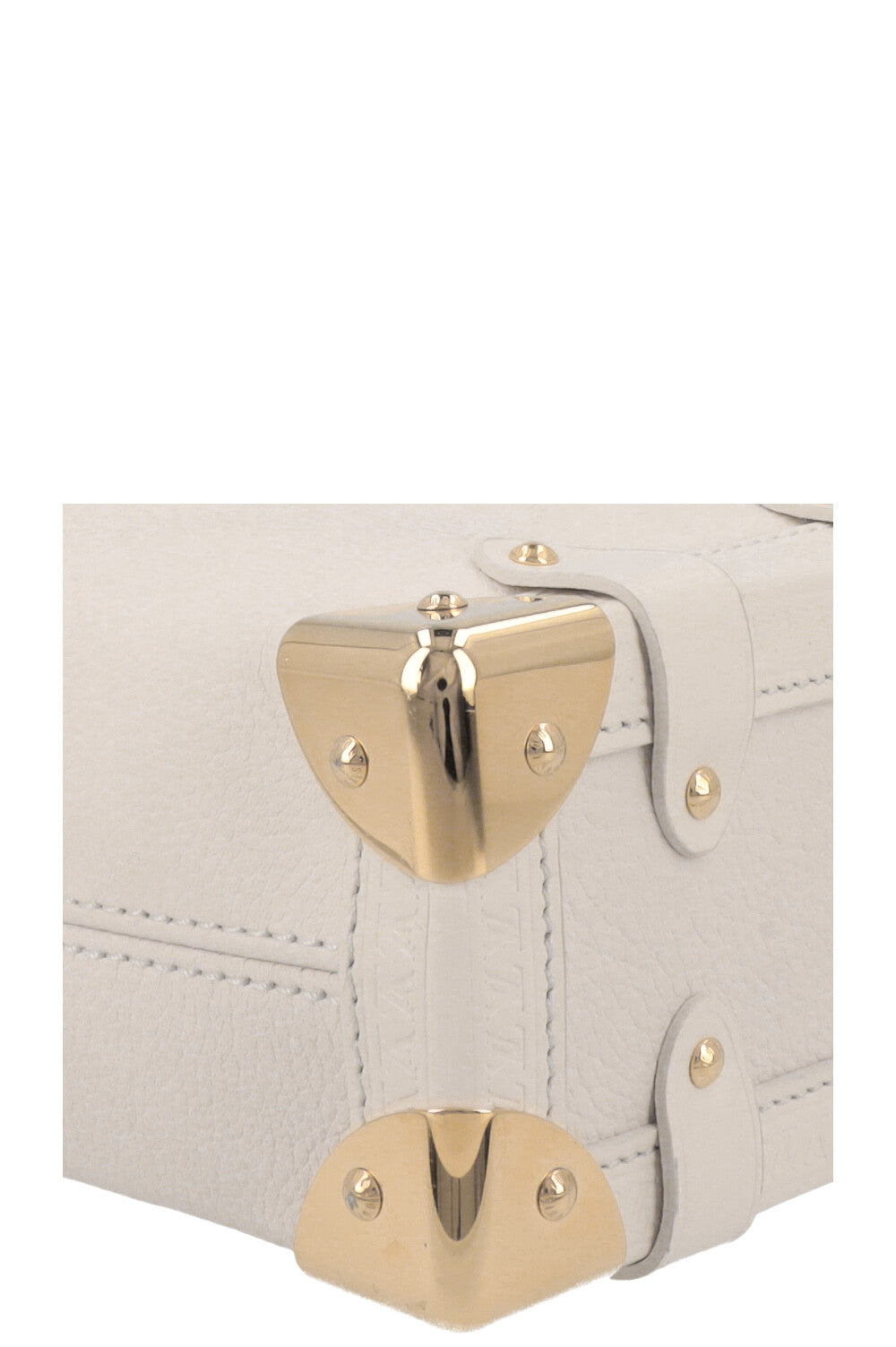 LOUIS VUITTON Soft Side Trunk PM White