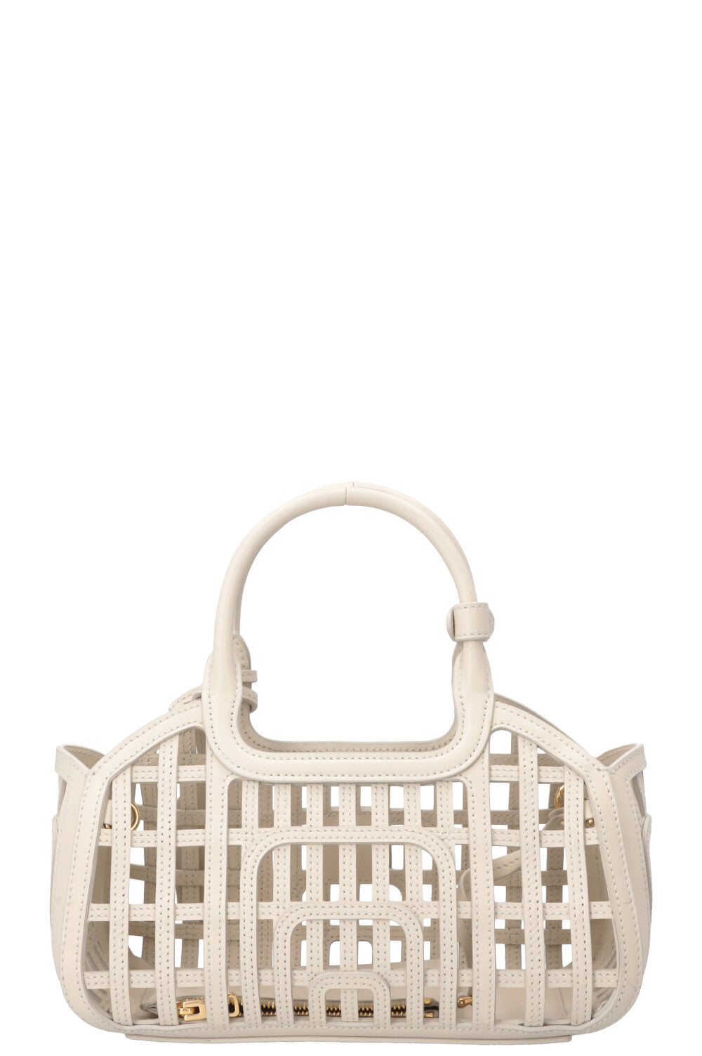 MIUMIU Basket Bag Chalk White