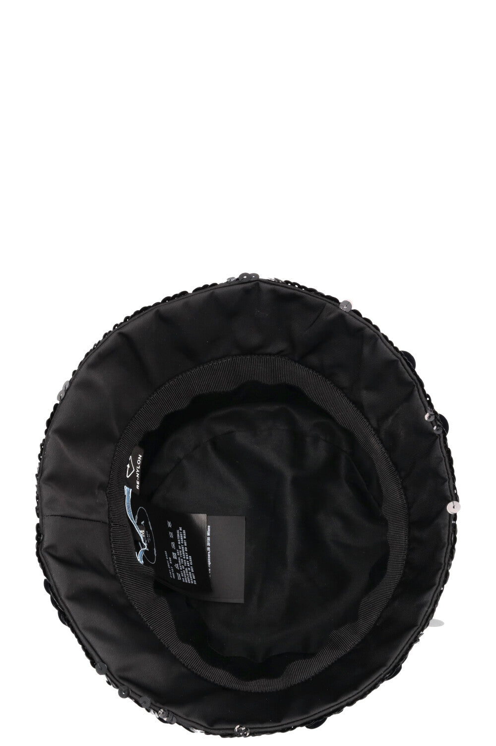 Bob PRADA en nylon re-paillettes noir