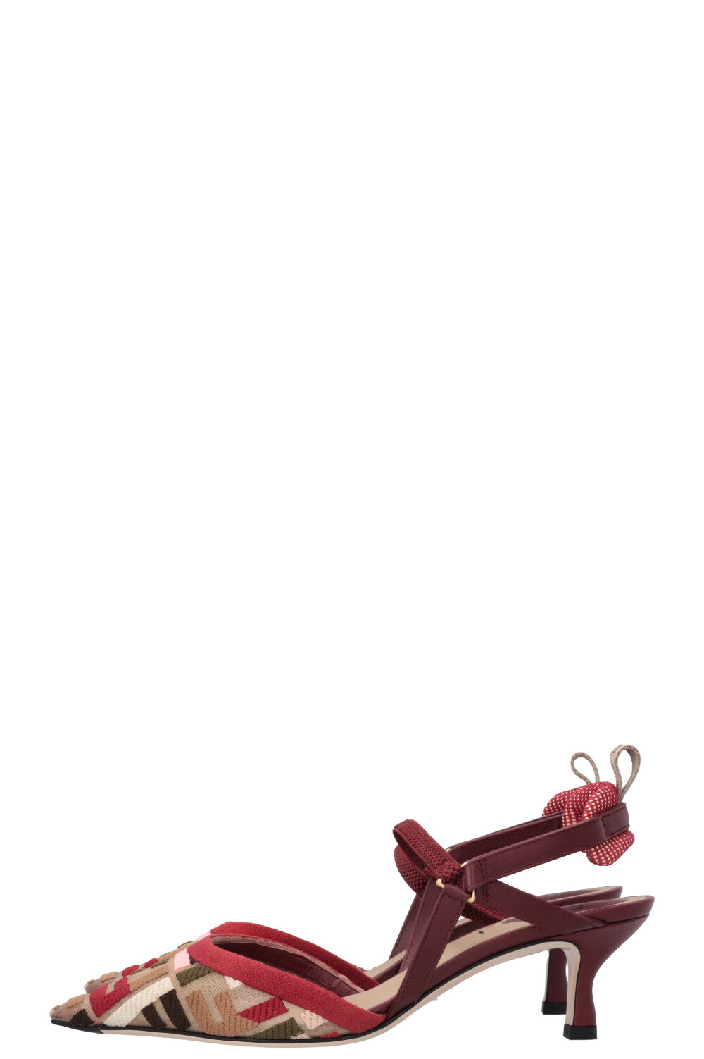 FENDI Colibri Slingbacks Multicolor FF