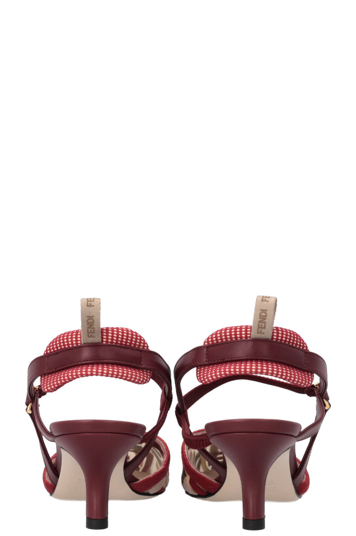 FENDI Colibri Slingbacks Multicolor FF