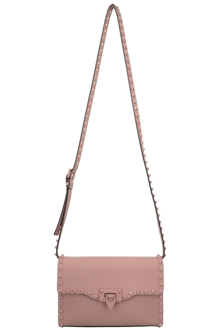 VALENTINO Rockstud Crossbody Bag Nude