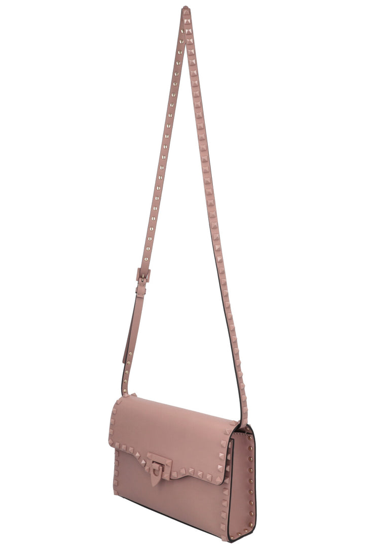 VALENTINO Rockstud Crossbody Bag Nude