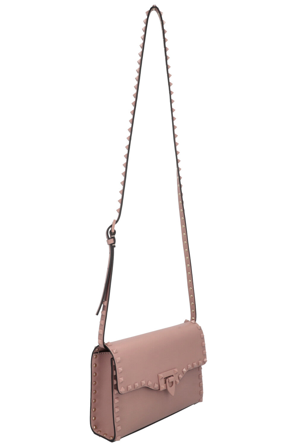 VALENTINO Rockstud Crossbody Bag Nude