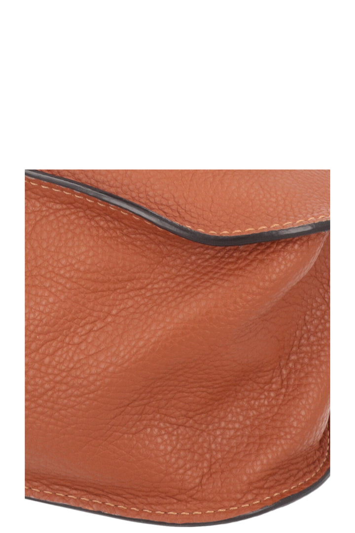 CHLOÉ Medium Double Carry Marcie Bag Cognac