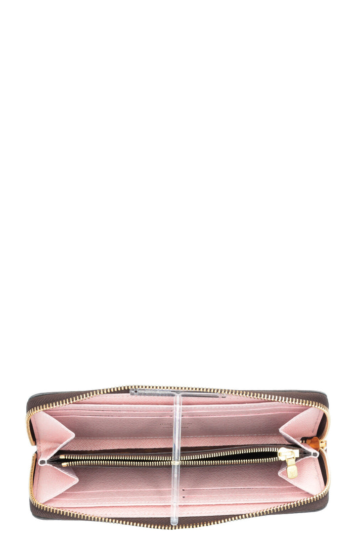 LOUIS VUITTON Clémence Wallet MNG Rose Ballerine