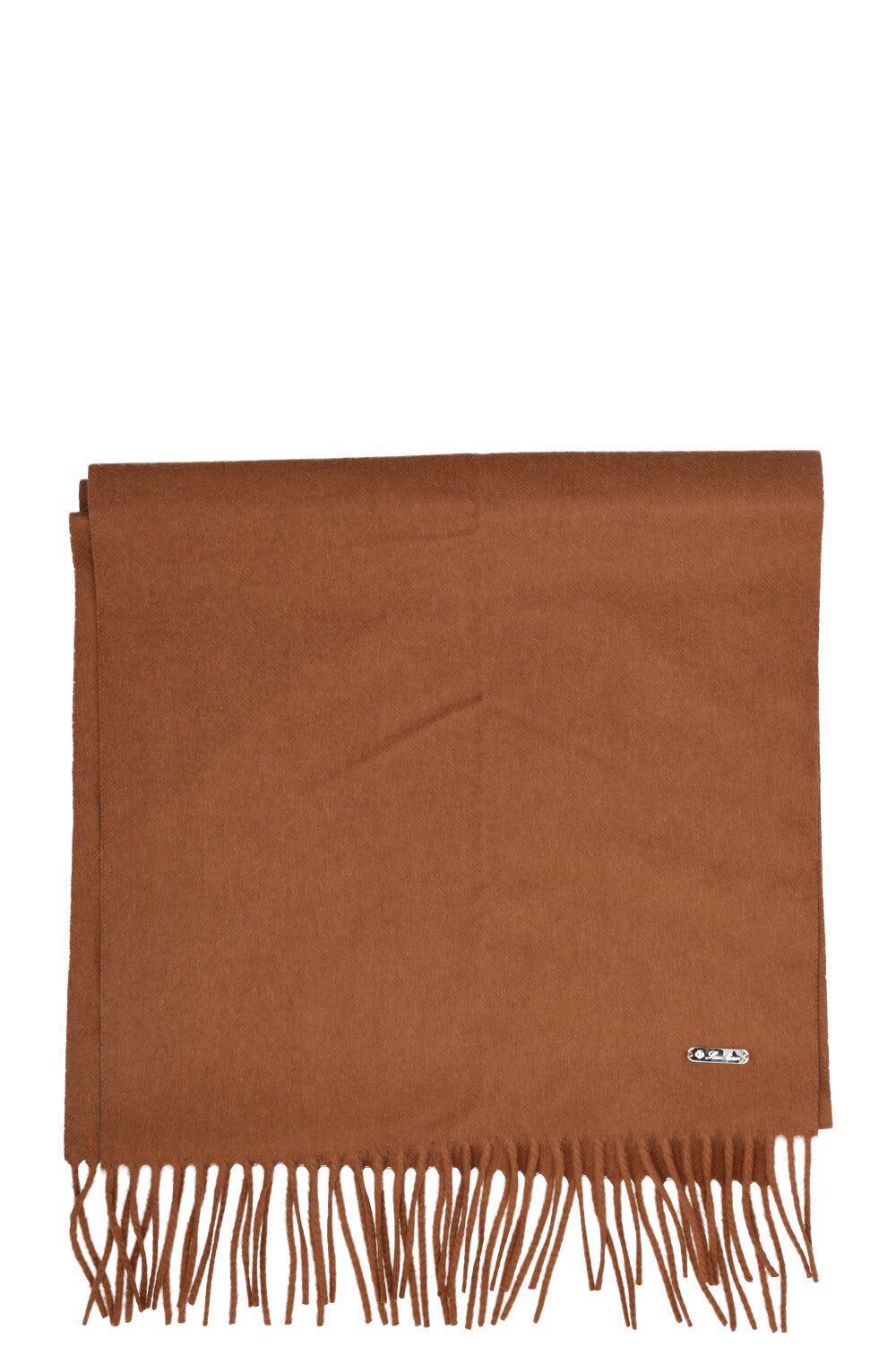 LORO PIANA Fringed Scarf Vicuna Alpaca