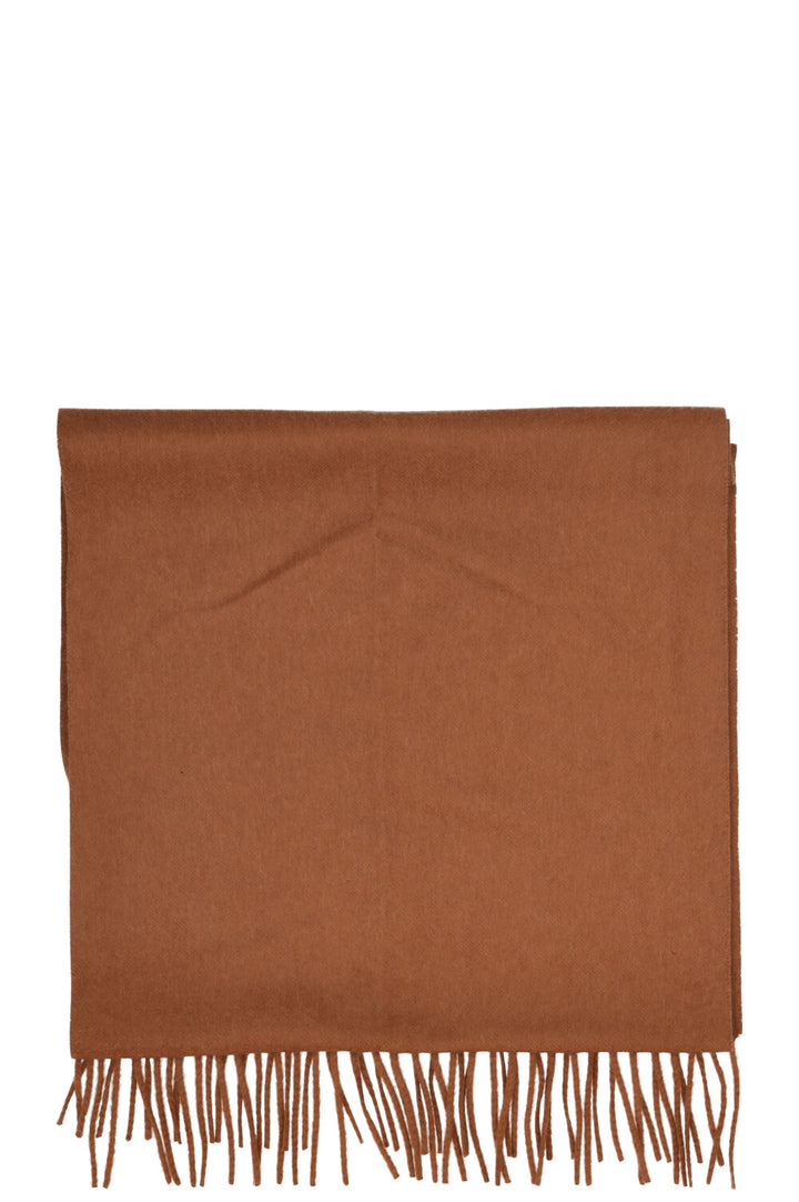 LORO PIANA Fringed Scarf Vicuna Alpaca