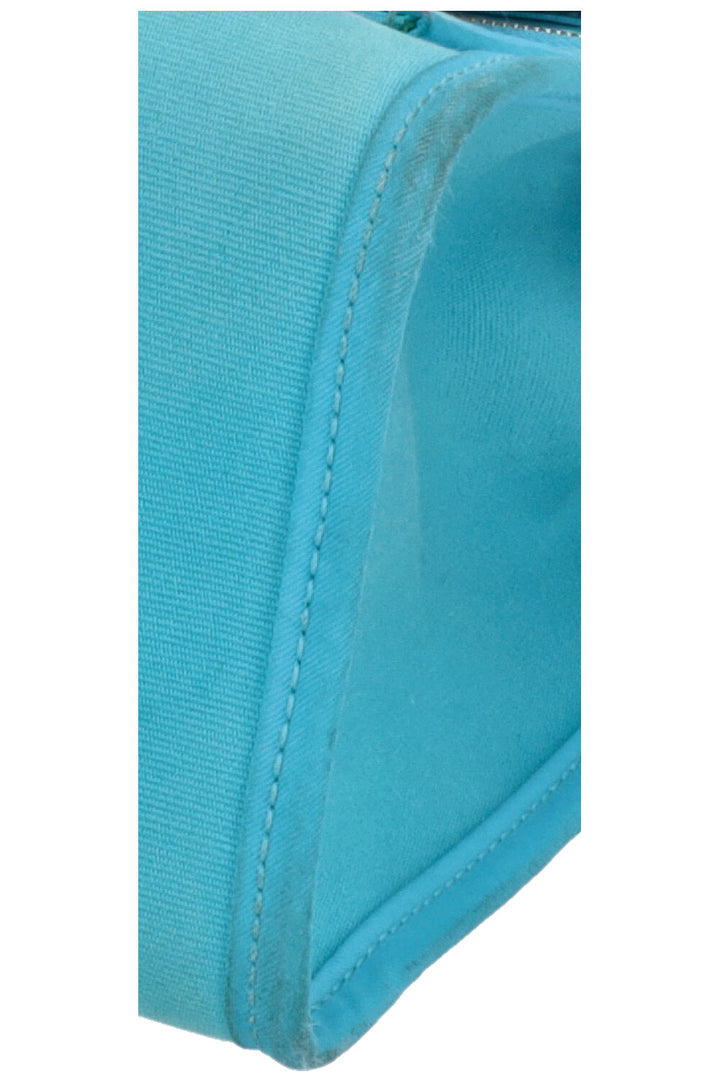 HERMÈS Herbag 31 Turquoise With Tan Leather