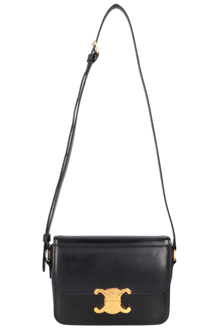 CELINE Teen Triomphe Bag Black