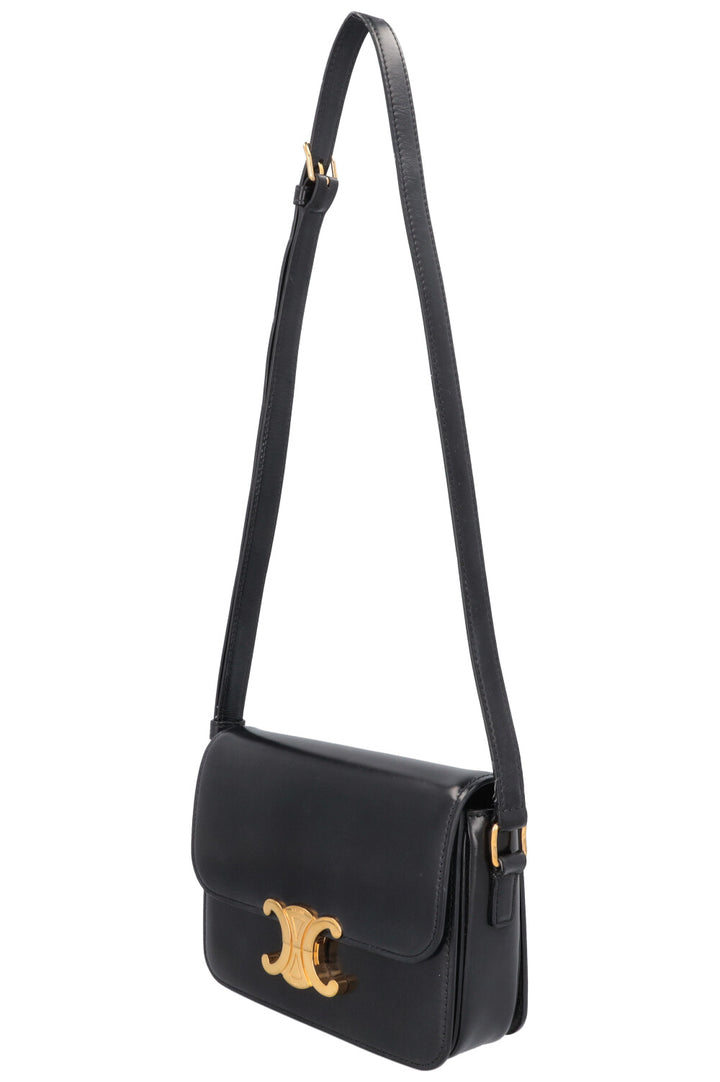 CELINE Teen Triomphe Bag Black