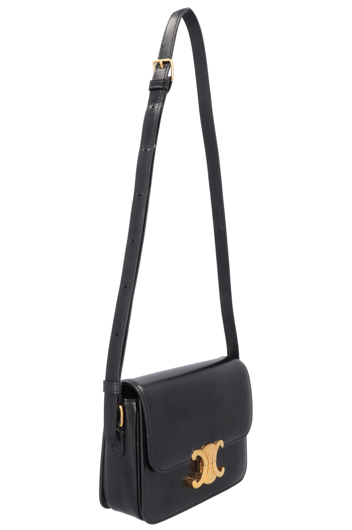 CELINE Teen Triomphe Bag Black
