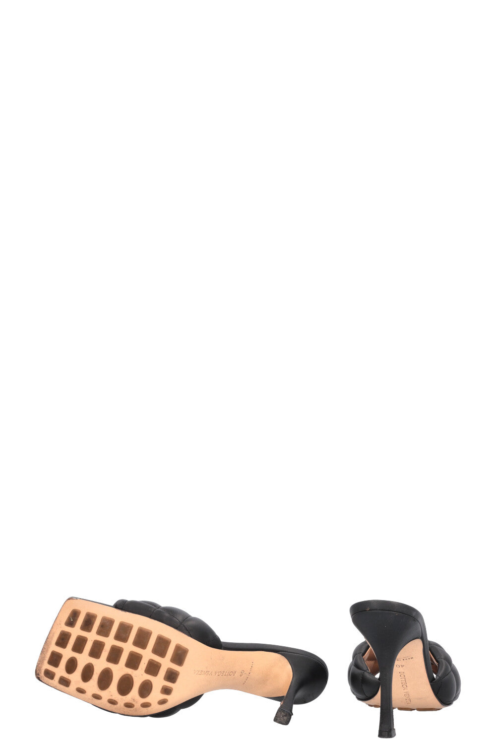 BOTTEGA VENETA Padded Mules Black