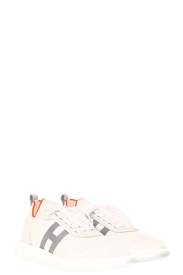 HERMÈS Crew Sneakers White