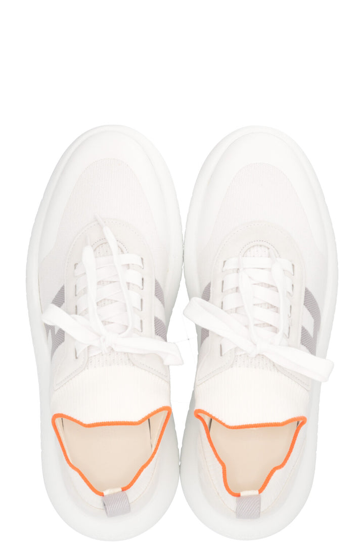 HERMÈS Baskets Crew Blanches